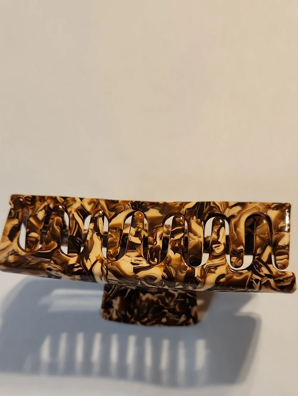 NWOT Acetate Hair Clip 4 inches